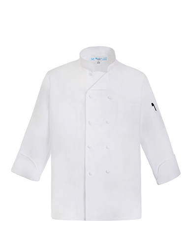 Knot Button Chef Coat