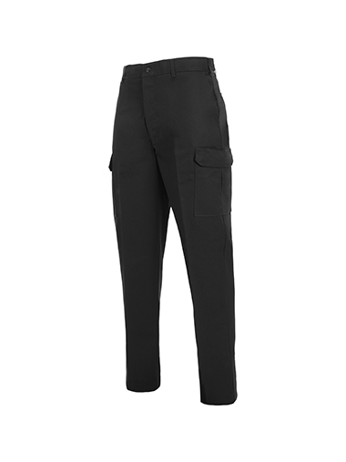 Black Cargo Work Pant